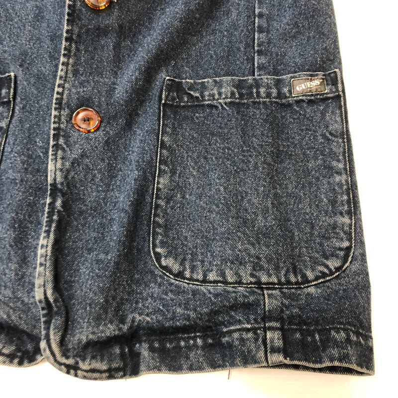 【中古品】【メンズ】 GEORGES MARCIANO for GUESS ジョージス マルシアーノ フォア ゲス 90's DENIM JACKET 25881 90年代 デニム ジャケット ライトアウター 145-250715-yo-30-tei サイズ：2 カラー：インディゴ 万代Net店