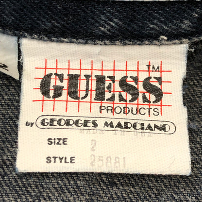 【中古品】【メンズ】 GEORGES MARCIANO for GUESS ジョージス マルシアーノ フォア ゲス 90's DENIM JACKET 25881 90年代 デニム ジャケット ライトアウター 145-250715-yo-30-tei サイズ：2 カラー：インディゴ 万代Net店