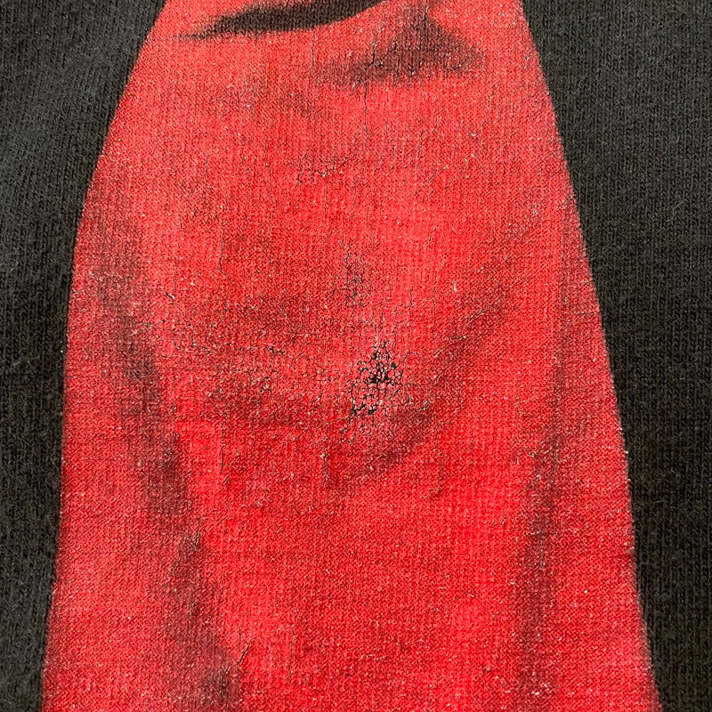 【現状渡し品】【メンズ】 FRUIT OF THE LOOM フルーツ オブ ザルーム 90's WILLIAM WEGMAN DEVIL DOG TEE 90年代 ウィリアムウェグマン デビル ドッグ Tシャツ 半袖 トップス 145-250717-yo-13-tei サイズ：L カラー：ブラック 万代Net店