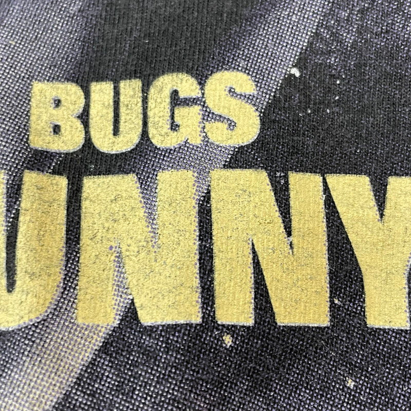 【中古品】【メンズ】 LOONEY TUNES ルーニー・テューンズ 90's SPACE JAM JORDAN × BUGS BUNNY T-SHIRT 90年代 スペース ジャム ジョーダン × バッグス バニー Tシャツ 半袖 トップス 145-250717-yo-15-fuz サイズ：L カラー：ブラック 万代Net店