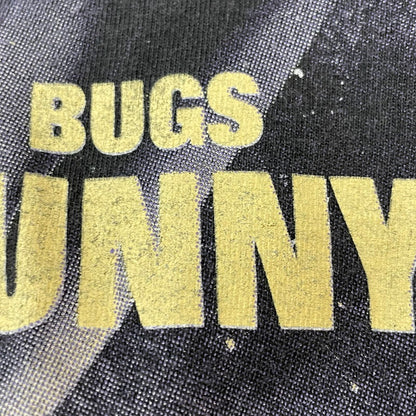 【中古品】【メンズ】 LOONEY TUNES ルーニー・テューンズ 90's SPACE JAM JORDAN × BUGS BUNNY T-SHIRT 90年代 スペース ジャム ジョーダン × バッグス バニー Tシャツ 半袖 トップス 145-250717-yo-15-fuz サイズ：L カラー：ブラック 万代Net店