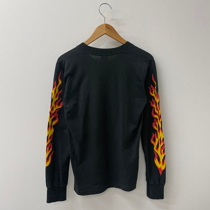 【中古品】【メンズ】 FRUITS OF THE LOOM フルーツ オブ ザルーム HELLS ANGELES L/S TEE ヘルズ エンジェルス ロングスリーブ Tシャツ 長袖 トップス 145-250717-yo-11-tei サイズ：S カラー：ブラック 万代Net店