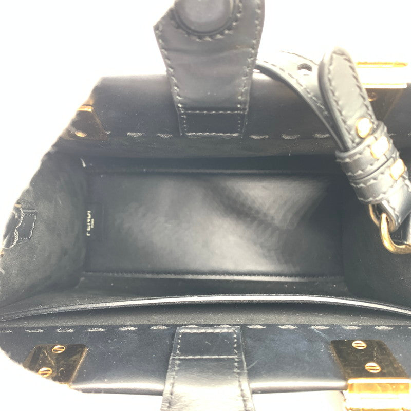 【中古品】【レディース】 FENDI　フェンディ 8BH394 ABVL SUNSHINE SMALL サンシャイン スモール ハンドバッグ ショルダーバッグ 2WAY 180-260403-ts-02-otoh カラー：ブラック 万代Net店