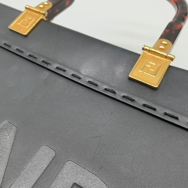【中古品】【レディース】 FENDI　フェンディ 8BH394 ABVL SUNSHINE SMALL サンシャイン スモール ハンドバッグ ショルダーバッグ 2WAY 180-260403-ts-02-otoh カラー：ブラック 万代Net店