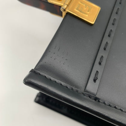 【中古品】【レディース】 FENDI　フェンディ 8BH394 ABVL SUNSHINE SMALL サンシャイン スモール ハンドバッグ ショルダーバッグ 2WAY 180-260403-ts-02-otoh カラー：ブラック 万代Net店
