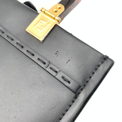 【中古品】【レディース】 FENDI　フェンディ 8BH394 ABVL SUNSHINE SMALL サンシャイン スモール ハンドバッグ ショルダーバッグ 2WAY 180-260403-ts-02-otoh カラー：ブラック 万代Net店