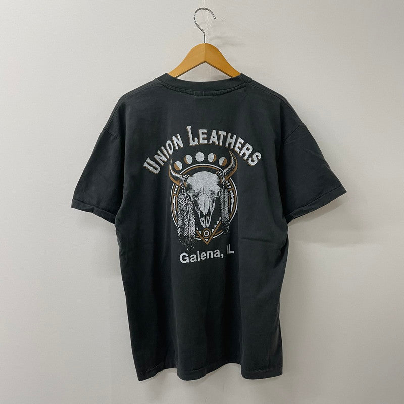 【中古品】【メンズ】 HARLEY DAVIDSON ハーレーダビッドソン 90's NEON PRINT LOGO T-SHIRT 90年代 ネオン プリント ロゴ Tシャツ 半袖 トップス シングルステッチ 145-250717-yo-36-fuz サイズ：XL カラー：ブラック 万代Net店