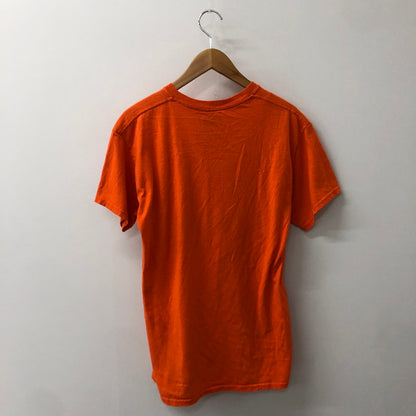 【中古品】【メンズ】 UNKNOWN NARUTO SHIPPUDEN 20TH S/S T-SHIRT ナルト 疾風伝 20周年 ショートスリーブ Tシャツ 半袖 トップス 145-250721-yo-25-tei サイズ：M カラー：オレンジ 万代Net店