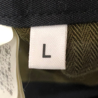 【中古品】【メンズ】 A BATHING APE アベイシングエイプ LOOSE COTTON PANTS 001PTI801017M ルーズ コットン パンツ ボトムス 153-250721-yo-29-tei サイズ：L カラー：ブラック 万代Net店