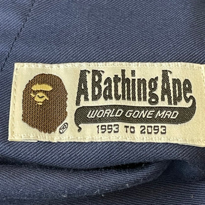 【中古品】【メンズ】 A BATHING APE アベイシングエイプ SANDCAMO MULTI POCKET WIDE FIT PANT 001PTI301009M サンドカモ マルチ ポケット ワイド フィット パンツ ボトムス 153-250717-yo-37-fuz サイズ：L カラー：ネイビー 万代Net店