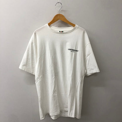 【中古品】【メンズ】 A BATHING APE アベイシングエイプ 22SS CLASSICLOGO TEE #1 001TEI301072M クラシック ロゴ Tシャツ 半袖 トップス 142-250721-yo-09-tei サイズ：2XL カラー：ホワイト 万代Net店