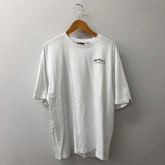 【中古品】【メンズ】 A BATHING APE アベイシングエイプ REFLECTIVE PRINT TEE 001CSJ801006M リフレクティブ プリント Tシャツ 半袖 トップス 142-250721-yo-08-tei サイズ：XL カラー：ホワイト 万代Net店