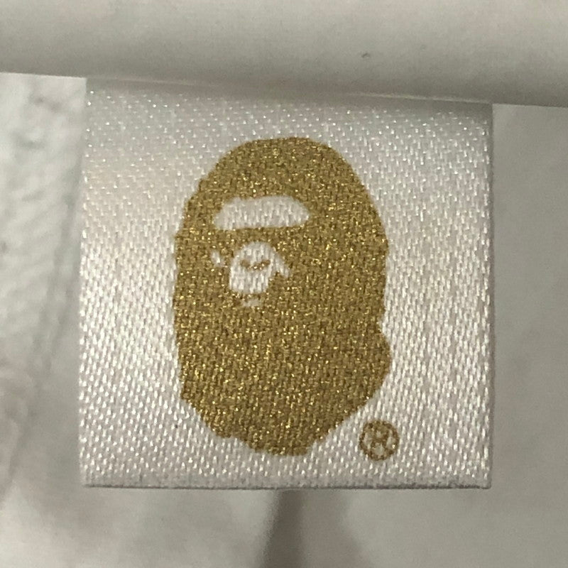 【中古品】【メンズ】 A BATHING APE アベイシングエイプ REFLECTIVE PRINT TEE 001CSJ801006M リフレクティブ プリント Tシャツ 半袖 トップス 142-250721-yo-08-tei サイズ：XL カラー：ホワイト 万代Net店