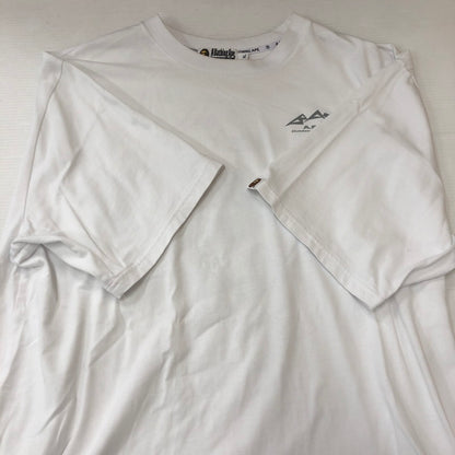 【中古品】【メンズ】 A BATHING APE アベイシングエイプ REFLECTIVE PRINT TEE 001CSJ801006M リフレクティブ プリント Tシャツ 半袖 トップス 142-250721-yo-08-tei サイズ：XL カラー：ホワイト 万代Net店