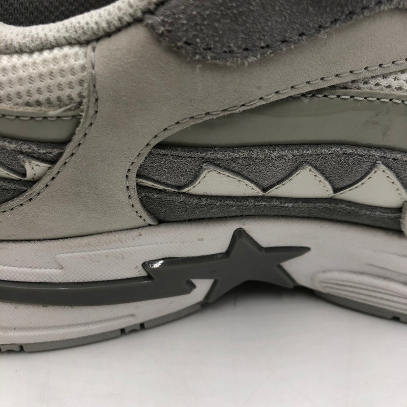 【現状渡し品】【メンズ】 A BATHING APE アベイシングエイプ SHARK STA #1 M191323 シャークスタ スニーカー 靴 162-250727-KS-14-tei カラー：WHITE 万代Net店