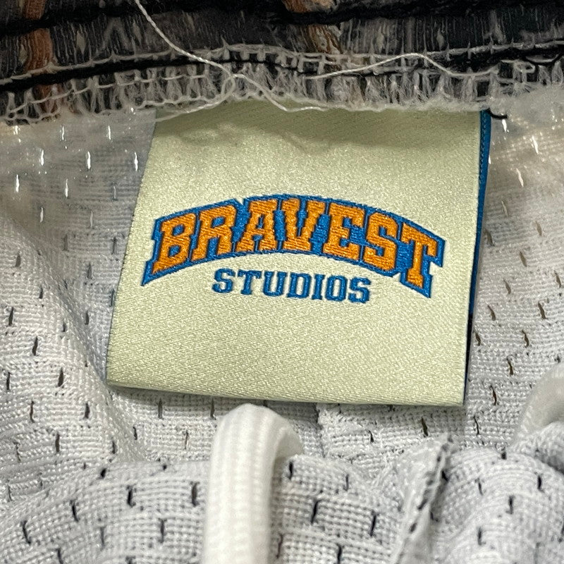 【中古品】【メンズ】 BRAVEST STUDIOS ブレイベスト スタジオ REALTHREE MESH SHORTS リアルツリー メッシュ ショーツ ボトムス 短パン 152-260801-sa-15-tei サイズ：L カラー：リアルTREE 万代Net店