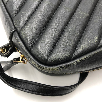 【現状渡し品】【レディース】 SAINT LAURENT PARIS サンローランパリ ルー カメラバッグ キルティング ショルダーバッグ 574494 カバン 188-250806-KS-23-tei カラー：ブラック 万代Net店