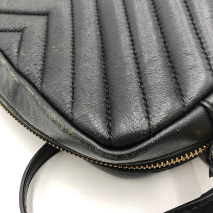 【現状渡し品】【レディース】 SAINT LAURENT PARIS サンローランパリ ルー カメラバッグ キルティング ショルダーバッグ 574494 カバン 188-250806-KS-23-tei カラー：ブラック 万代Net店
