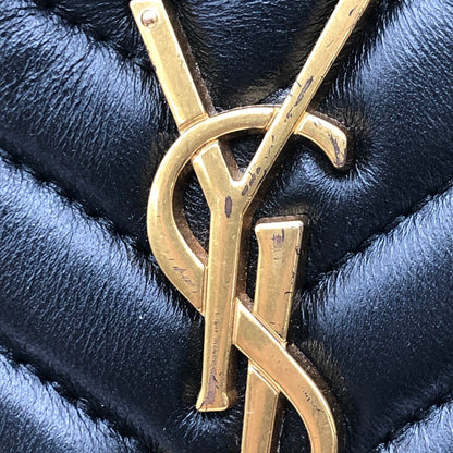 【現状渡し品】【レディース】 SAINT LAURENT PARIS サンローランパリ ルー カメラバッグ キルティング ショルダーバッグ 574494 カバン 188-250806-KS-23-tei カラー：ブラック 万代Net店
