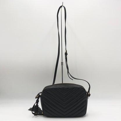 【現状渡し品】【レディース】 SAINT LAURENT PARIS サンローランパリ ルー カメラバッグ キルティング ショルダーバッグ 574494 カバン 188-250806-KS-23-tei カラー：ブラック 万代Net店