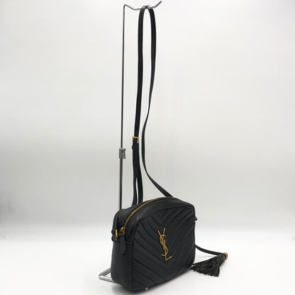 【現状渡し品】【レディース】 SAINT LAURENT PARIS サンローランパリ ルー カメラバッグ キルティング ショルダーバッグ 574494 カバン 188-250806-KS-23-tei カラー：ブラック 万代Net店