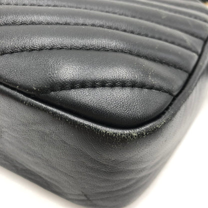 【現状渡し品】【レディース】 SAINT LAURENT PARIS サンローランパリ ルー カメラバッグ キルティング ショルダーバッグ 574494 カバン 188-250806-KS-23-tei カラー：ブラック 万代Net店