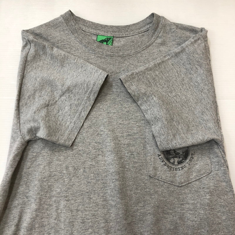 【中古品】【メンズ】 ANTI HERO アンタイヒーロー 90’s POCKET S/S TEE 90年代 ポケット ショートスリーブ Tシャツ 半袖 トップス USA製 142-250720-kk-12-tei サイズ：S カラー：グレー 万代Net店
