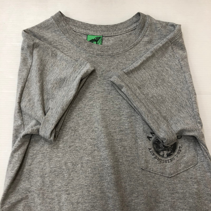 【中古品】【メンズ】 ANTI HERO アンタイヒーロー 90’s POCKET S/S TEE 90年代 ポケット ショートスリーブ Tシャツ 半袖 トップス USA製 142-250720-kk-12-tei サイズ：S カラー：グレー 万代Net店