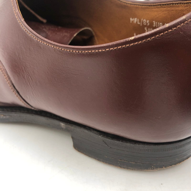 【ジャンク品】【メンズ】 MARVELFAIRS マーベルフェアーズ PLAIN TOE SHOES プレーン トゥ シューズ 靴 164-251215-ks-13-tei サイズ：8 カラー：ブラウン 万代Net店