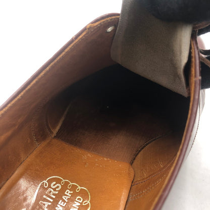 【ジャンク品】【メンズ】 MARVELFAIRS マーベルフェアーズ PLAIN TOE SHOES プレーン トゥ シューズ 靴 164-251215-ks-13-tei サイズ：8 カラー：ブラウン 万代Net店