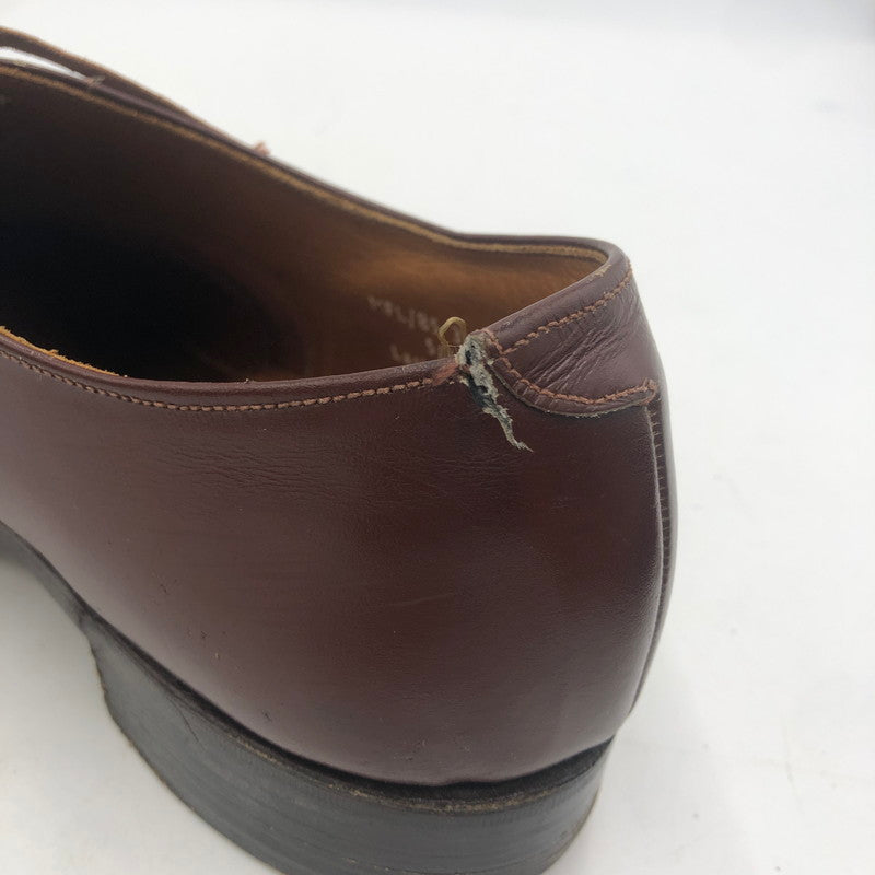 【ジャンク品】【メンズ】 MARVELFAIRS マーベルフェアーズ PLAIN TOE SHOES プレーン トゥ シューズ 靴 164-251215-ks-13-tei サイズ：8 カラー：ブラウン 万代Net店