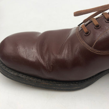 【ジャンク品】【メンズ】 MARVELFAIRS マーベルフェアーズ PLAIN TOE SHOES プレーン トゥ シューズ 靴 164-251215-ks-13-tei サイズ：8 カラー：ブラウン 万代Net店
