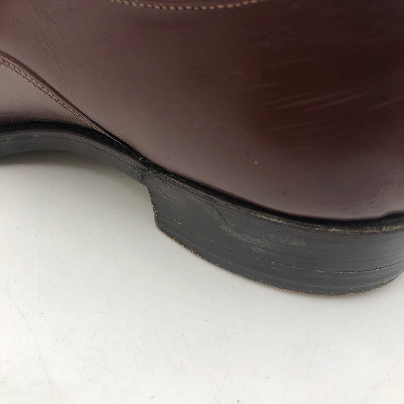 【ジャンク品】【メンズ】 MARVELFAIRS マーベルフェアーズ PLAIN TOE SHOES プレーン トゥ シューズ 靴 164-251215-ks-13-tei サイズ：8 カラー：ブラウン 万代Net店