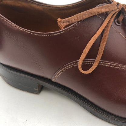 【ジャンク品】【メンズ】 MARVELFAIRS マーベルフェアーズ PLAIN TOE SHOES プレーン トゥ シューズ 靴 164-251215-ks-13-tei サイズ：8 カラー：ブラウン 万代Net店