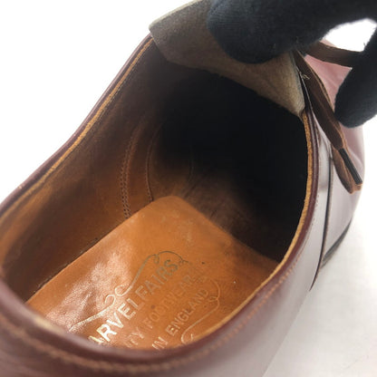 【ジャンク品】【メンズ】 MARVELFAIRS マーベルフェアーズ PLAIN TOE SHOES プレーン トゥ シューズ 靴 164-251215-ks-13-tei サイズ：8 カラー：ブラウン 万代Net店