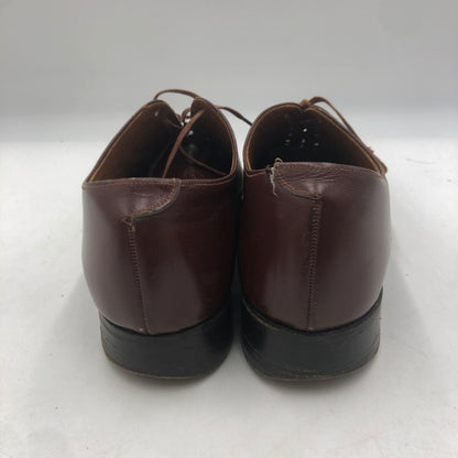 【ジャンク品】【メンズ】 MARVELFAIRS マーベルフェアーズ PLAIN TOE SHOES プレーン トゥ シューズ 靴 164-251215-ks-13-tei サイズ：8 カラー：ブラウン 万代Net店