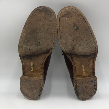 【ジャンク品】【メンズ】 MARVELFAIRS マーベルフェアーズ PLAIN TOE SHOES プレーン トゥ シューズ 靴 164-251215-ks-13-tei サイズ：8 カラー：ブラウン 万代Net店