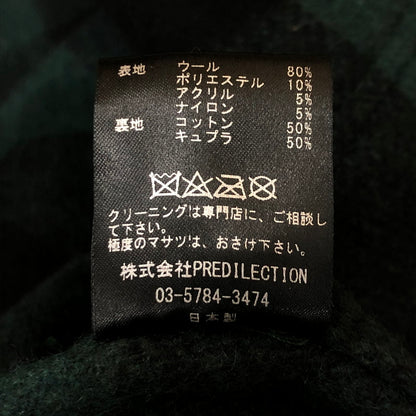 【中古品】【メンズ】 LIBERAL ARTS リベラルアーツ WOOL CHECK L/S SHIRT LA-SH-03 ウール チェック ロングスリーブ シャツ 長袖 トップス 140-250721-yo-01-tei サイズ：F カラー：グリーン 万代Net店