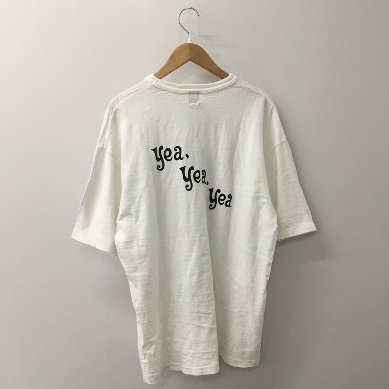 【中古品】【メンズ】 HUMAN MADE ヒューマンメイド 23AW BEATLES PRINT T-SHIRT ビートルズ プリント Tシャツ 半袖 トップス 142-250718-ks-11-fuz サイズ：2XL カラー：ホワイト 万代Net店