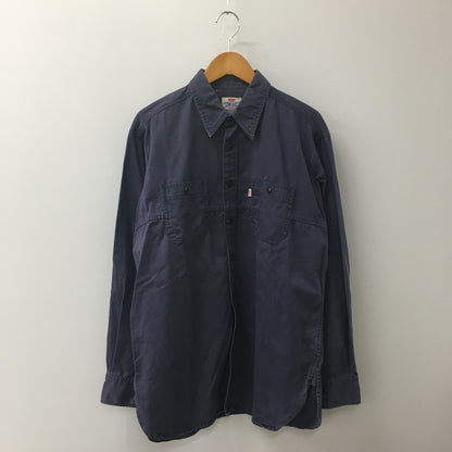 【中古品】【メンズ】 Levi's リーバイス 90's DENIM L/S SHIRT 60511-7238 90年代 デニム ロングスリーブ シャツ 長袖 トップス 145-250718-KS-19-tei サイズ：L カラー：ネイビー 万代Net店