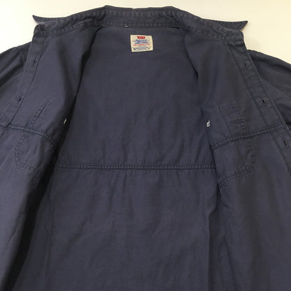 【中古品】【メンズ】 Levi's リーバイス 90's DENIM L/S SHIRT 60511-7238 90年代 デニム ロングスリーブ シャツ 長袖 トップス 145-250718-KS-19-tei サイズ：L カラー：ネイビー 万代Net店