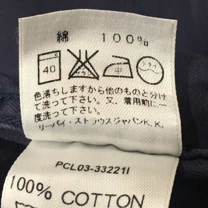 【中古品】【メンズ】 Levi's リーバイス 90's DENIM L/S SHIRT 60511-7238 90年代 デニム ロングスリーブ シャツ 長袖 トップス 145-250718-KS-19-tei サイズ：L カラー：ネイビー 万代Net店
