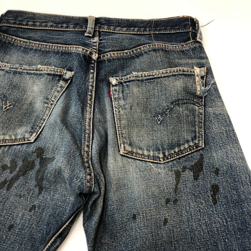 【現状渡し品】【メンズ】 LEVI'S VINTAGE CLOTHING リーバイスビンテージクロージング 501XX STRAIGHT DENIM PANTS 55501 J09A J08789 1102 ストレート デニムパンツ ボトムス ジーンズ 55年復刻 156-250726-yo-21-tei サイズ：W30 カラー：インディゴ 万代Net店