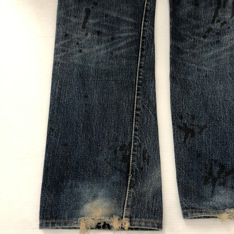 【現状渡し品】【メンズ】 LEVI'S VINTAGE CLOTHING リーバイスビンテージクロージング 501XX STRAIGHT DENIM PANTS 55501 J09A J08789 1102 ストレート デニムパンツ ボトムス ジーンズ 55年復刻 156-250726-yo-21-tei サイズ：W30 カラー：インディゴ 万代Net店