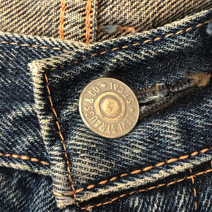 【現状渡し品】【メンズ】 LEVI'S VINTAGE CLOTHING リーバイスビンテージクロージング 501XX STRAIGHT DENIM PANTS 55501 J09A J08789 1102 ストレート デニムパンツ ボトムス ジーンズ 55年復刻 156-250726-yo-21-tei サイズ：W30 カラー：インディゴ 万代Net店