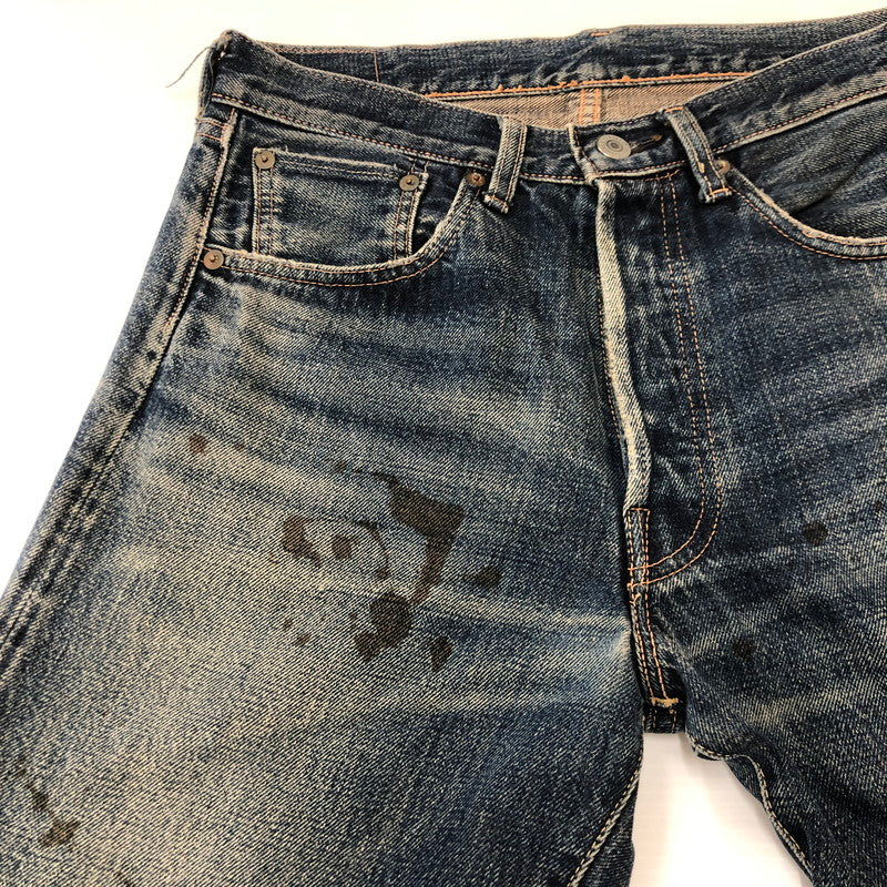 【現状渡し品】【メンズ】 LEVI'S VINTAGE CLOTHING リーバイスビンテージクロージング 501XX STRAIGHT DENIM PANTS 55501 J09A J08789 1102 ストレート デニムパンツ ボトムス ジーンズ 55年復刻 156-250726-yo-21-tei サイズ：W30 カラー：インディゴ 万代Net店