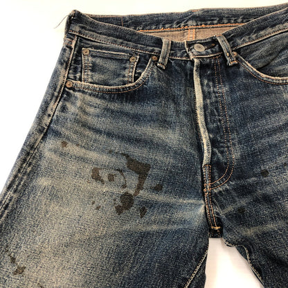 【現状渡し品】【メンズ】 LEVI'S VINTAGE CLOTHING リーバイスビンテージクロージング 501XX STRAIGHT DENIM PANTS 55501 J09A J08789 1102 ストレート デニムパンツ ボトムス ジーンズ 55年復刻 156-250726-yo-21-tei サイズ：W30 カラー：インディゴ 万代Net店