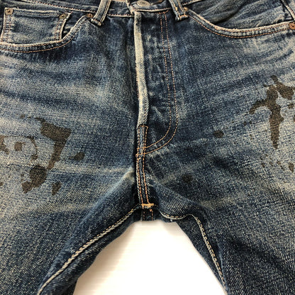 【現状渡し品】【メンズ】 LEVI'S VINTAGE CLOTHING リーバイスビンテージクロージング 501XX STRAIGHT DENIM PANTS 55501 J09A J08789 1102 ストレート デニムパンツ ボトムス ジーンズ 55年復刻 156-250726-yo-21-tei サイズ：W30 カラー：インディゴ 万代Net店