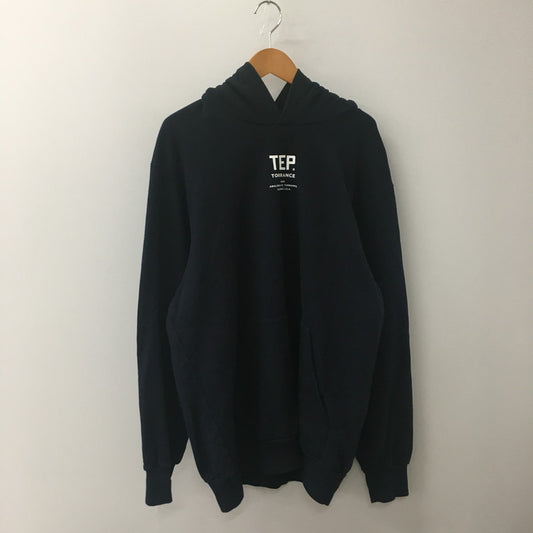 【中古品】【メンズ】 THE ENNOY PROFESSIONAL ザ エンノイ プロフェッショナル × PLIIILEEEASSE プリーズ 別注 コラボ 22AW TEP HOODIE AW22BRENCT06PL ティーイーピー フーディー 長袖 パーカー 140-250718-KS-03-tei サイズ：XL カラー：ネイビー 万代Net店