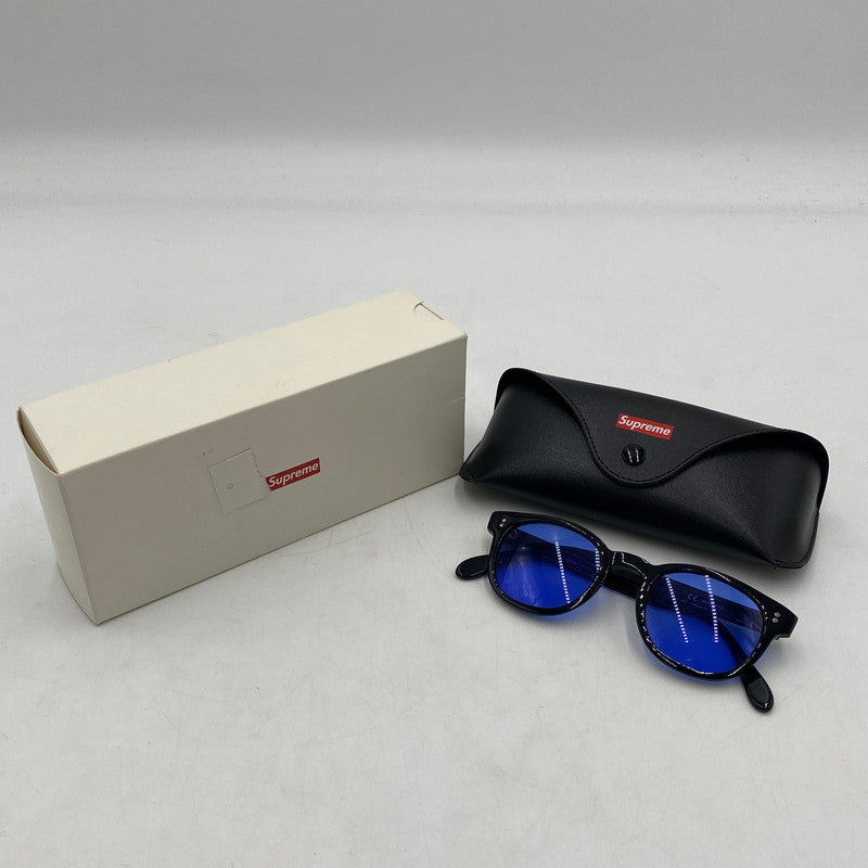 【中古品】【メンズ】 Supreme シュプリーム FACTORY SUNGLASSE ファクトリー サングラス アイウェア アクセサリー 149-260128-yy-21-tei サイズ：FREE カラー：ブラック 万代Net店